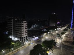 Vista de las calles de Caracas, Venezuela el 03 de enero de 2025 después de algunas detonaciones y explosiones. EFE / MIGUEL GUTIÉRREZ