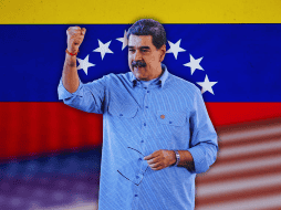 Según la alcaldesa, el chavismo no se va retirar de las calles hasta que se sepa el paradero del jefe de Estado. ESPECIAL / CANVA / FACEBOOK / Nicolás Maduro