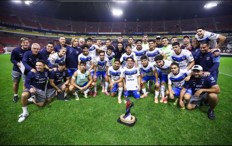 Monterrey cerró su participación en la Copa Pacífica con el título, luego de vencer 2-1 al Atlas en la final disputada en el Estadio Jalisco. EL INFORMADOR / J. Acosta