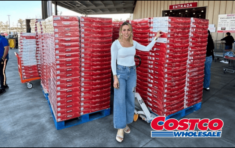 Con esta nueva hazaña, Ximena Figueroa reafirma su apodo de “La Reina del Costco” o “La Reina de la Rosca”. FACEBOOK / XIMENA FIGUEROA