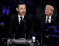 Esto dijo Jimmy Kimmel tras dedicarle su premio Critic Choice a Trump. EFE / ARCHIVO