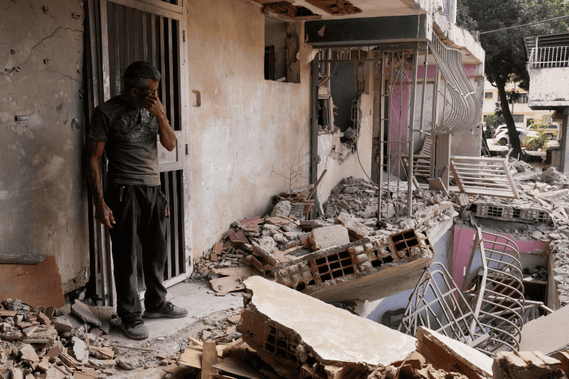 Casa fue alcanzada durante las operaciones militares estadounidenses para capturar al presidente venezolano Nicolás Maduro, en Catia La Mar. AP / ARCHIVO