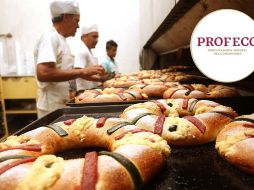 Profeco recomienda comparar precios de la Rosca de Reyes para cuidar el gasto familiar.
EL INFORMADOR/ARCHIVO/ESPECIAL