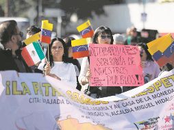 En México se han dado diversas manifestaciones contra las acciones militares de EU en Venezuela. EL UNIVERSAL