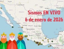 Sismos en México | EN VIVO | 6 de enero de 2026. ESPECIAL / SSN
