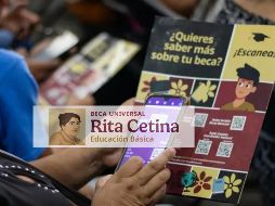 Se espera que la Beca Rita Cetina para primaria sea un apoyo utilizado para cubrir los gastos de útiles y uniformes escolares. ESPECIAL