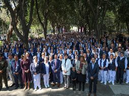 Lemus recordó que plantean mantener la rectoría del sistema de salud en Jalisco para consolidarlo como el mejor de todo México. EL INFORMADOR/ A. Navarro