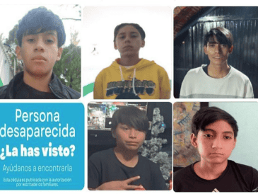 Alexander Ortega Vázquez, Andy Gael Castro Rodríguez y Aarón Maximiliano Jaramillo Hernández de 14 años, también las de Luis Fernando González Ramírez y Cristopher Abraham Flores Gómez, ambos de 15 años. ESPECIAL