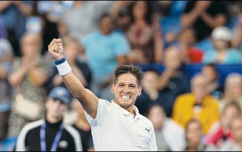 El cuadro integrado por Sebastián Báez (foto), Solana Sierra, Marco Trungelliti, Lourdes Carlé, Guido Andreozzi y Nicole Fossa Huergo, enfrentará al seleccionado de Suiza. AFP/A. Dickson