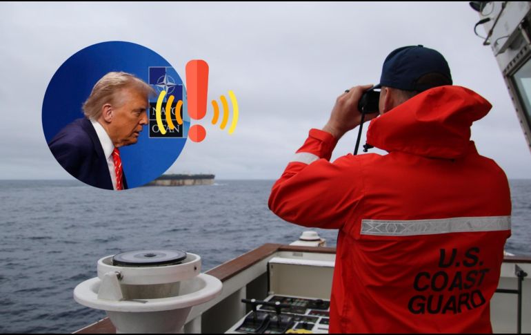 La tripulación de navío no ofreció resistencia en el momento del abordaje. EFE / Official X account of U.S. European Command