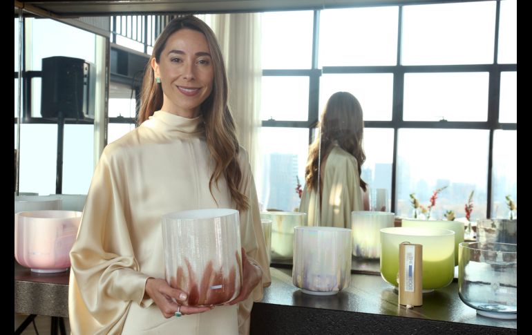 Fernanda Gómez Vidrio. GENTE BIEN JALISCO / Lanzamiento de la nueva colección de cuencos de cuarzo.