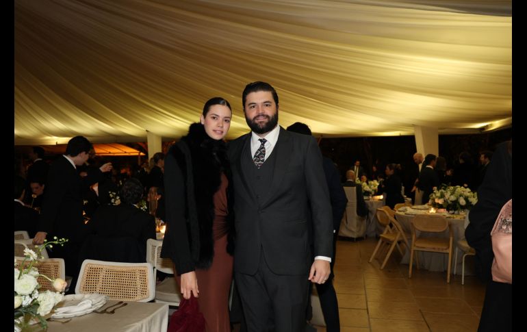 Mariana González y Oscar Lamadrid. GENTE BIEN JALISCO / E. Escamilla