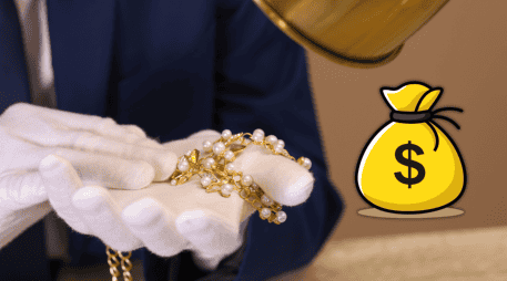 El empeño consiste en una operación en la que el propietario de un objeto entrega una prenda de valor a una casa de empeño a cambio de una suma de dinero. CANVA