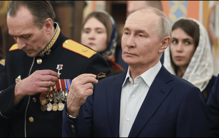 Putin ha argumentado que, al igual que Estados Unidos, se irritaría ante cualquier presencia militar extranjera en el hemisferio occidental. EFE/V. PROKOFYEV/KREMLIN POOL
