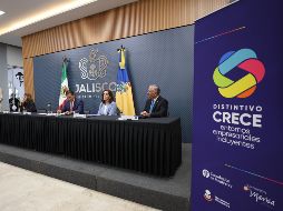 La secretaria de Desarrollo Económico, Cindy Blanco, dijo que la estrategia busca mitigar riesgos y beneficiar a las empresas para que cumplan con estándares nacionales e internacionales. EL INFORMADOR / A. NAVARRO