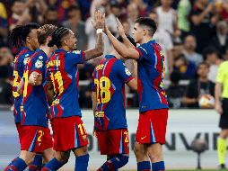 El Barcelona goleó 5-0 al Athletic de Bilbao en la Semifinal de la Supercopa de España. EFE/ K. Forsterling.