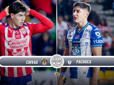 Chivas y Pachuca se enfrentan en su debut del Clausura 2026 de la Liga MX. ESPECIAL / IMAGO7 y CANVA