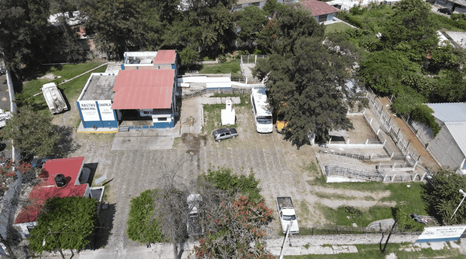 El terreno donado alberga actualmente el Rastro Municipal y la Comisaría de Seguridad Pública. CORTESÍA