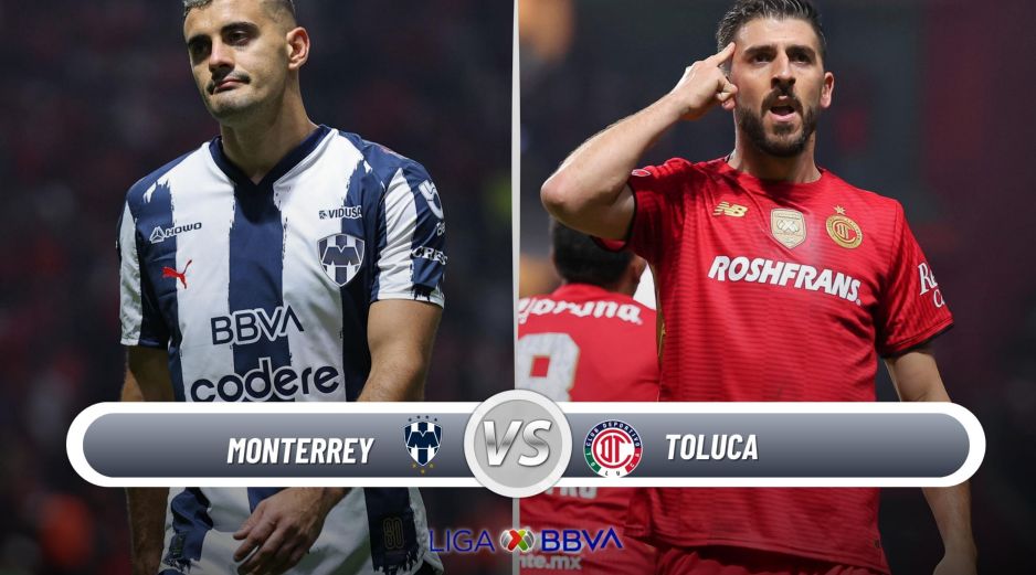 Toluca debuta como bicampeón ante Monterrey en la Jornada 1 del Clausura 2026. ESPECIAL / IMAGO7 y CANVA