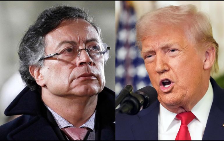 El jefe de Estado colombiano impulsó esta comunicación en medio del cruce de declaraciones con Trump. EFE