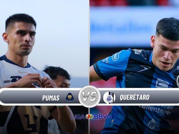 Pumas recibe a Querétaro en Ciudad Universitaria para abrir su participación en el Clausura 2026. ESPECIAL / IMAGO7 y CANVA
