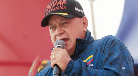 Diosdado Cabello, ministro de Interior y Justicia de Venezuela, ha sido una figura clave para el chavismo desde hace más de 30 años. Se le acusa de operaciones criminales internacionales. EFE