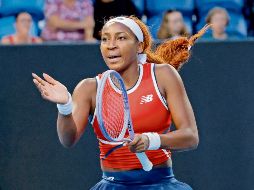 La estadounidense ganó dos veces: una en individuales y luego en la victoria decisiva en dobles mixtos. EFE/R. Windwright