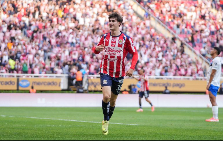 González fue el jugador más productivo de Chivas en el torneo Apertura 2025, con 12 goles y una asistencia en 18 partidos. IMAGO7/H. Ramírez