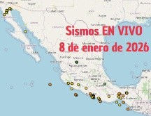 Sismos en México | EN VIVO | 8 de enero de 2026. ESPECIAL / SSN