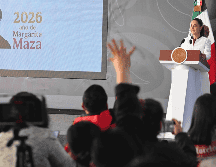 “Este es el resultado de una estrategia de seguridad que va dando resultados y de una coordinación muy estrecha de todas las áreas de seguridad”, aseveró Sheinbaum. SUN/ESPECIAL/Presidencia de México