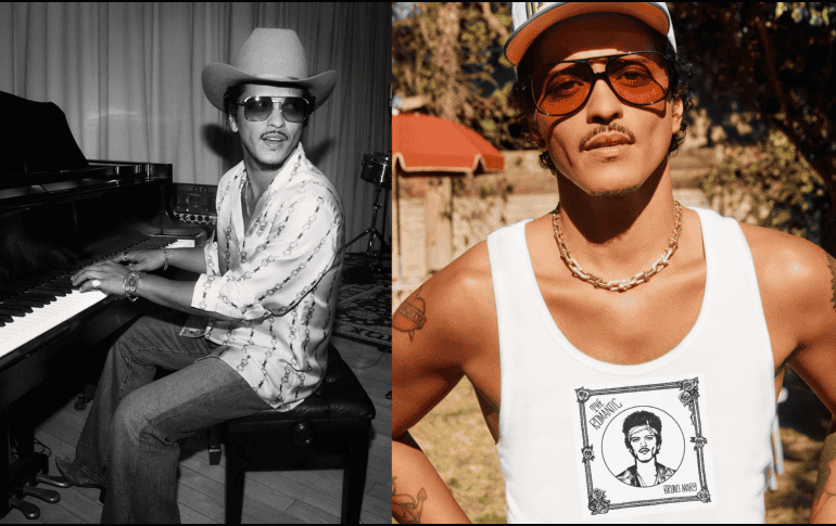 Sus dos más grandes éxitos del 2025 fueron “Die With a Smile” junto a Lady Gaga y el tema viral “APT.” con Rosé de BLACKPINK. INSTAGRAM/brunomars