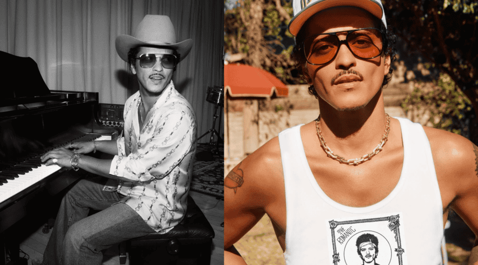 Sus dos más grandes éxitos del 2025 fueron “Die With a Smile” junto a Lady Gaga y el tema viral “APT.” con Rosé de BLACKPINK. INSTAGRAM/brunomars