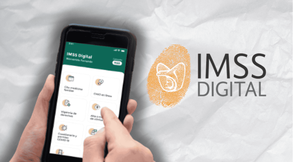 La aplicación de IMSS Digital reduce la carga administrativa presencial. ESPECIAL/Gobierno de México