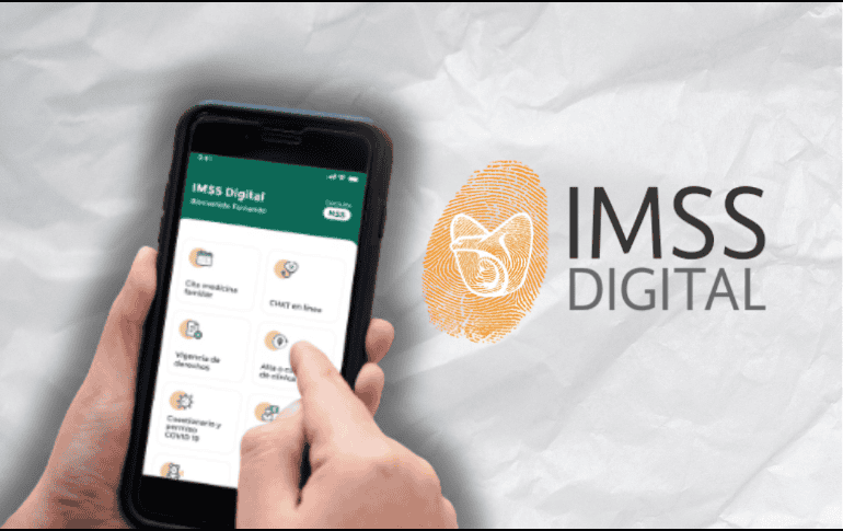 La aplicación de IMSS Digital reduce la carga administrativa presencial. ESPECIAL/Gobierno de México