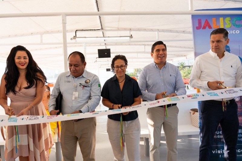 Ferry Vallarta inicia operaciones para fortalecer la conectividad marítima y el turismo náutico en Puerto Vallarta. CORTESÍA&nbsp;