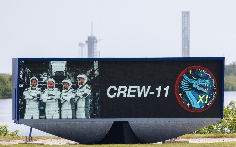 La Crew-11 se ancló al laboratorio orbital el pasado agosto y su vuelta a la Tierra no estaba programada hasta mediados de febrero. EFE/ARCHIVO