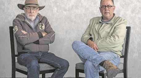 Javier Sicilia y Jacobo Dayán, voces centrales en la defensa de los derechos humanos en México. EL UNIVERSAL
