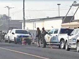 Los restos humanos estaban al interior de 10 costales, tirados afuera de un complejo de locales textiles. ESPECIAL