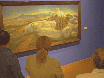 Reconocido por su fascinación por los fenómenos naturales, el Dr. Atl centró gran parte de su obra en montañas y volcanes. ESPECIAL/SC