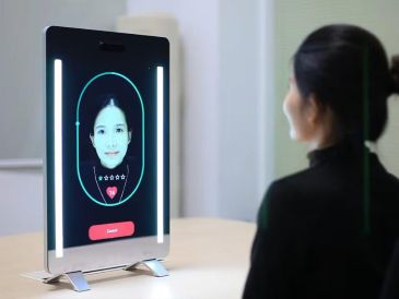 El espejo fue presentado en Las Vegas, durante el CES 2026, por la empresa NuraLogix Anura MagicMirror. ESPECIAL / NuraLogix Corporation