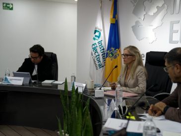 La presidenta del IEPC, Paula Ramírez Höhne, se trata de "un presupuesto ajustado", que no considera lo solicitado. ESPECIAL