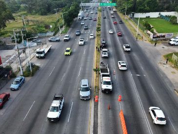 La Policía Vial informó que con el contraflujo en López Mateos, los tiempos de traslados se redujeron hasta 25 minutos. ESPECIAL