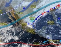 La entrada de aire polar generará un descenso notable de las temperaturas, con heladas durante la madrugada del domingo en amplias zonas del norte, centro y oriente del país. ESPECIAL/ SMN.