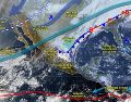 La entrada de aire polar generará un descenso notable de las temperaturas, con heladas durante la madrugada del domingo en amplias zonas del norte, centro y oriente del país. ESPECIAL/ SMN.
