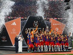 Barcelona volvió a imponerse en el Clásico y confirmó su dominio en los duelos decisivos frente al Real Madrid. EFE/ K. Försterling.