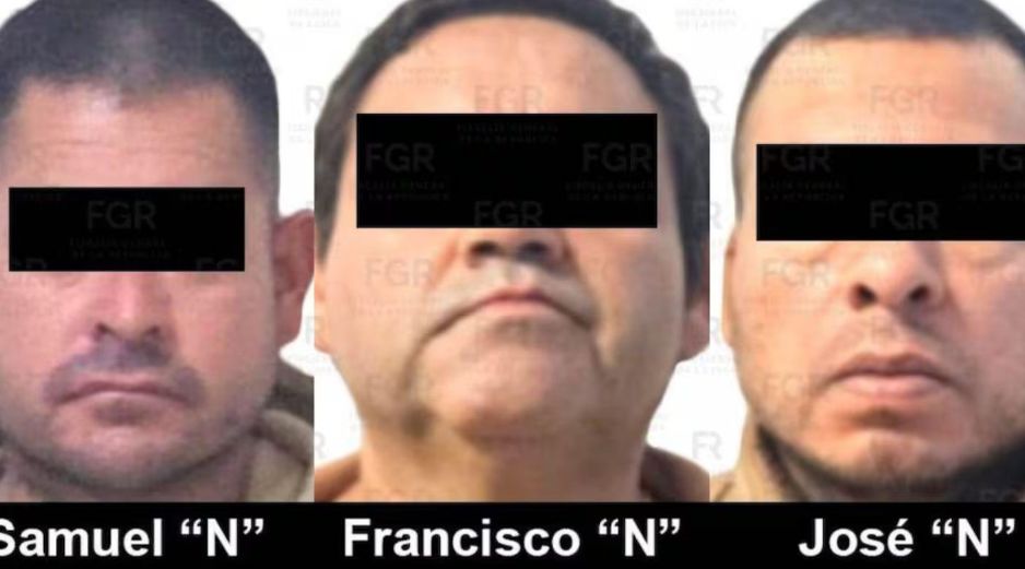 Tras las gestiones de la FGR, el Gobierno de México concedió la extradición de los tres sujetos, por lo que se llevó a cabo su entrega en el Aeropuerto Internacional de la Ciudad de México (AICM) a los agentes para su traslado. ESPECIAL