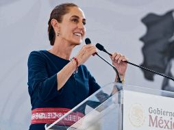 Claudia reiteró que su gobierno colabora con Estados Unidos, pero sin subordinación. EFE