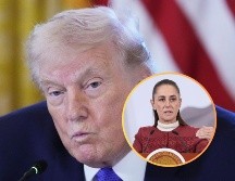 Trump ha coqueteado en numerosas ocasiones con la posibilidad de lanzar acciones militares en territorio mexicano; esta llamada con Sheinbaum no fue la excepción. AP / ARCHIVO / EFE / M. Guzmán