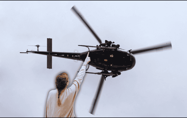 La estrategia por aire incluye helicópteros artillados de fuerzas federales, para imponer la fuerza del Estado a esas organizaciones criminales. EL INFORMADOR / ARCHIVO