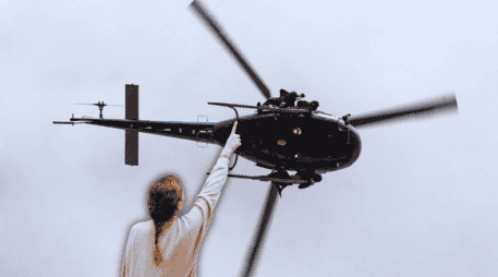 La estrategia por aire incluye helicópteros artillados de fuerzas federales, para imponer la fuerza del Estado a esas organizaciones criminales. EL INFORMADOR / ARCHIVO